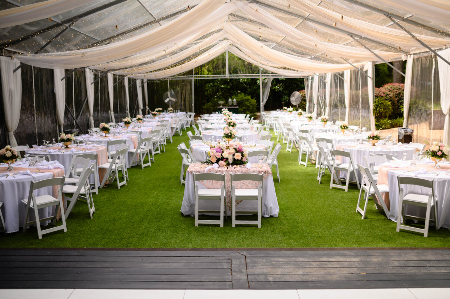 Duncan Estates Wedding Venue Reception tent