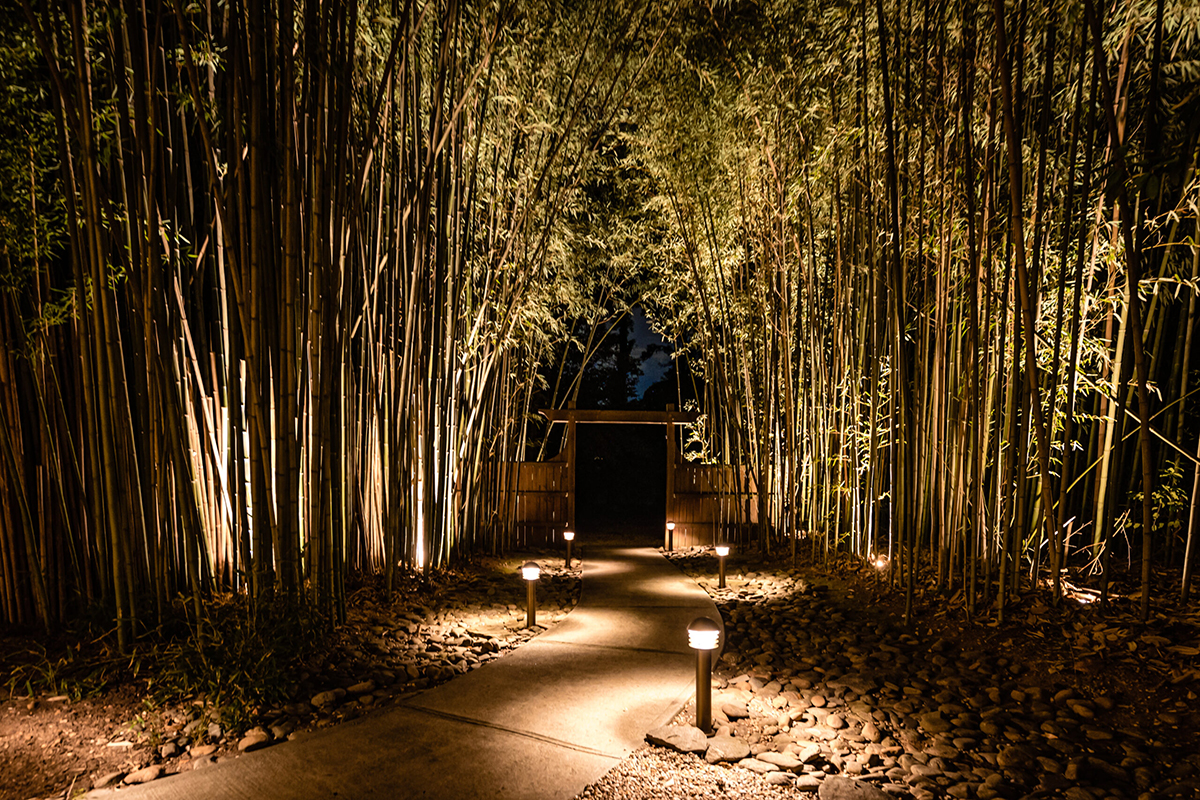 wedding landscape lighting